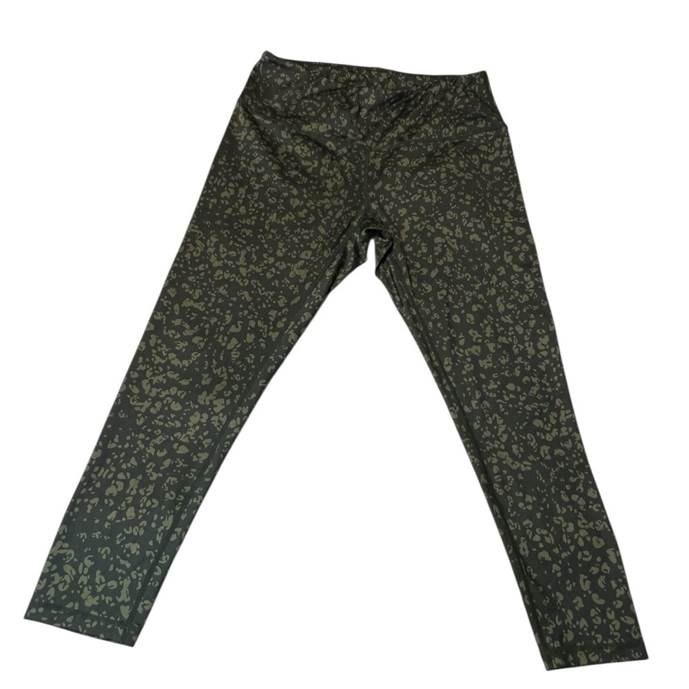 Zella Women’s size large ultra high waist ankle leggings green